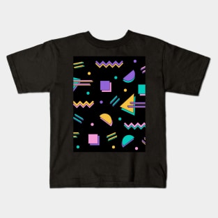 Memphis Pattern 76 / 80s Retro Kids T-Shirt